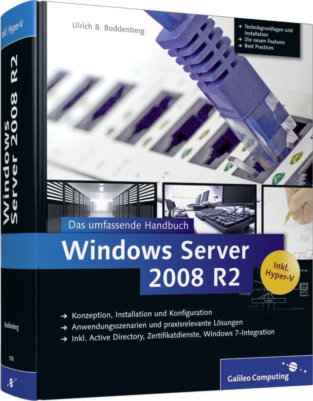 Buchcover Windows Server 2008 R2 (Rheinwerk (Galileo Computing), 2010)