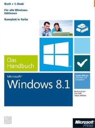 Buchcover Windows 8.1 - Das Handbuch (27. November 2013) (Microsoft Press, 2013)